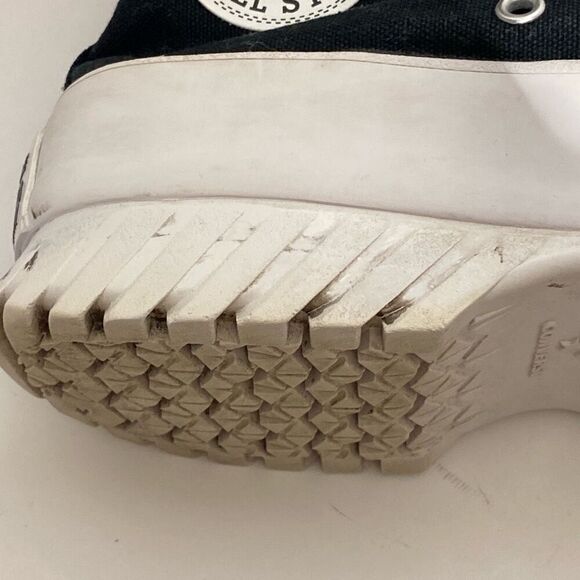 Converse Unisex Black White Chuck Taylor Lugged 2.0 Sneakers Size 6.5 8.5 - Picture 5 of 10